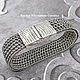 Bracelet "Sursky chain" sterling silver 925, Folk decorations, Penza,  Фото №1