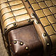 Сундук mosaic little, wooden belts. Тумбы. Old Loft. Ярмарка Мастеров.  Фото №4