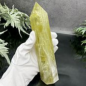 Фен-шуй и эзотерика handmade. Livemaster - original item Obelisk-shaped crystal made of natural lemon citrine. Rod. Handmade.