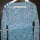 Теплый пуловер Династия. Пуловеры. Елена KNITWEAR TRENDS. Ярмарка Мастеров.  Фото №4