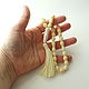 Order Islamic rosary beads from a mortified walrus tusk. kostorez (kostorez). Livemaster. . Vintage jewelry sets Фото №3