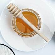 Посуда handmade. Livemaster - original item Spoon for honey 13 cm D10. Handmade.