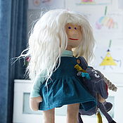 Куклы и игрушки handmade. Livemaster - original item Interior textile doll. Handmade.