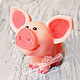 'Eared pig' soap handmade gift pig, Soap, Moscow,  Фото №1