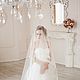 Заказать Фата с прозрачной лентой. Romantic Wedding. Ярмарка Мастеров. . Фаты Фото №3