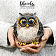toy owl. Stuffed Toys. 2sovy. Online shopping on My Livemaster.  Фото №2