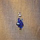 Синий кулон подвеска "Прелестная рыба. Тронхейм". Подвеска. Natalia (sambia). Ярмарка Мастеров.  Фото №5