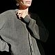 Кардиган фактурной вязки из Итальянской шерсти мериноса и шёлка, Кардиганы, Иваново,  Фото №1