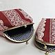 Order Cosmetic bag with clasp ' Lace'. Handmade from Veronika. Livemaster. . Beauticians Фото №3