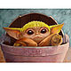 Oil painting ' Baby Yoda. Mandalorian ' Star wars, Pictures, Belorechensk,  Фото №1