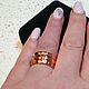 Order Three ways copper ring for women. AnnaCraft. Livemaster. . Rings Фото №3