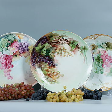 Винтаж ручной работы. Ярмарка Мастеров - ручная работа Старинное блюдо. Limoges France. Handmade.