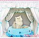 `White iceberg` the Design of exhibition tents for cats