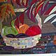 Картина в интерьер декоративная из ткани Осенний натюрморт. Картины. Elena.artquilt. Ярмарка Мастеров.  Фото №4