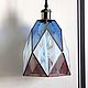 Stained glass lamp Tiffany lamp LOFT ceiling lamp. Chandeliers. Glass Flowers. Online shopping on My Livemaster.  Фото №2