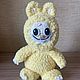 Вязаная игрушка Лабубу. Labubu. Мягкие игрушки. Elena-gkd. Интернет-магазин Ярмарка Мастеров.  Фото №2