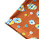 Винтаж: Шелковый платок с декоративно-цветочным принтом (1980-е), Бабочки винтажные, Рига,  Фото №1