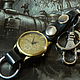 Pocket steampunk keychain watch 'CLASSIC', Pocket watch, Saratov,  Фото №1