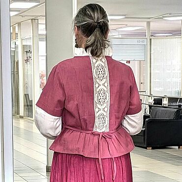 Одежда ручной работы. Ярмарка Мастеров - ручная работа Жакет бохо Ягодный. Handmade.