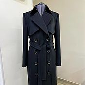 Одежда handmade. Livemaster - original item coat: Double-breasted trench coat. Handmade.