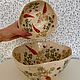 Керамические чаши в морковку. Салатники. Ceramic artist Irina Rudaia. Интернет-магазин Ярмарка Мастеров.  Фото №2