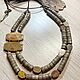 Gobi necklace with agate and jasper. Necklace. Supershtuchki. Online shopping on My Livemaster.  Фото №2