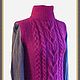 Fuchsia Mohair vest', Vests, Chekhov,  Фото №1