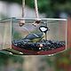A bird feeder made of wood and acrylic 'the Ark Plateau'. Bird feeders. Art bird feeder. Online shopping on My Livemaster.  Фото №2