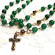 Necklace-rosary 'Rosary' (chrysoprase). Necklace. Pani Kratova (panikratova). My Livemaster. Фото №6