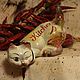 spicy, cat with 'spicy' (ceramics), Utensils, Sergiev Posad,  Фото №1