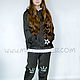 Footer suit 'CIRLS RULE' Art-C004. Sweatshirts and hoodies. ModSister. My Livemaster. Фото №6