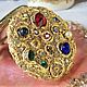  Pocket mirror with Swarovski crystals. Pocket mirrors. BronvenGift (bronven). My Livemaster. Фото №4