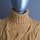 Свитер "Солнце" 100% кашемир. Свитеры. Вера / Kirshvery_knit (kirshvery) (kirshvery). Ярмарка Мастеров.  Фото №4