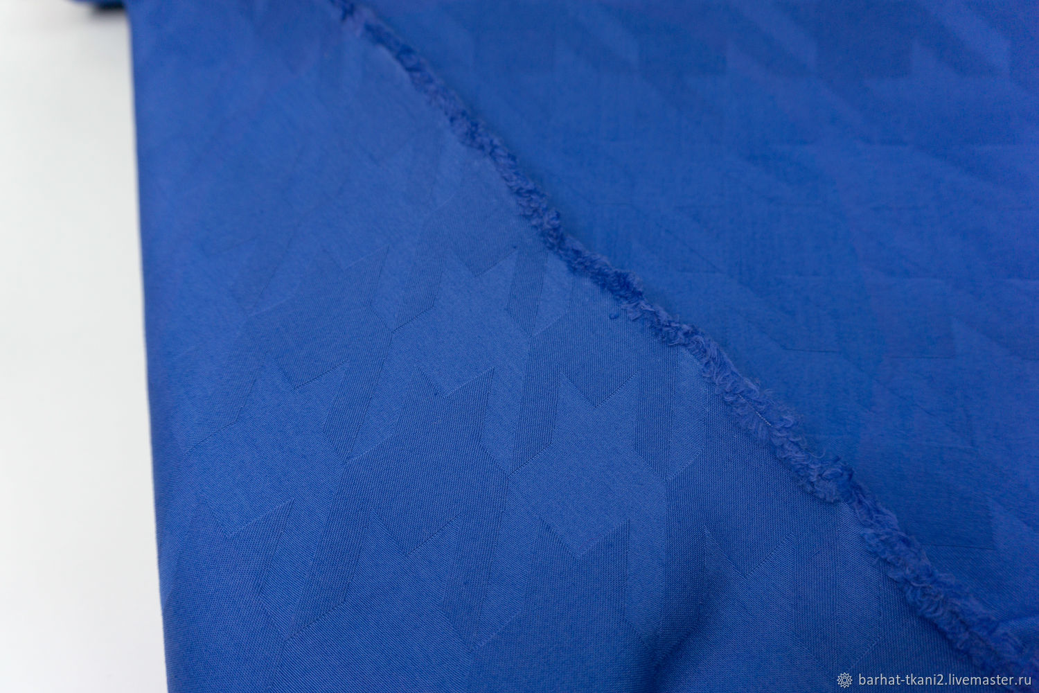 Хлопок жаккард синий гусиная лапка купить в интернет-магазине Ярмарка ...