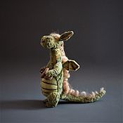 Куклы и игрушки handmade. Livemaster - original item Green dragon. Handmade.