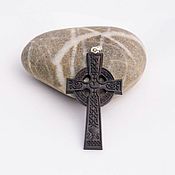 Украшения handmade. Livemaster - original item Wooden Celtic cross of blackwood. Handmade.