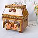 Caskets: Squirrel casket 2. Box. Nadezhda Belova Christmas gift. Online shopping on My Livemaster.  Фото №2