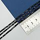 Шпинель натуральная квадратная черная, 2мм, нить, Б203. Бусины. Tanissa Hobby (Танисса Хобби). Ярмарка Мастеров.  Фото №4