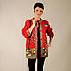Кофточка Sirogojno Style "Яркое впечатление", 4292. Кардиганы. Zlatiborska8/Галина. Интернет-магазин Ярмарка Мастеров.  Фото №2