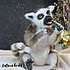 Teddy Animals: Baby Lemur Clover. Teddy Toys. Irina Fedi Toys creations. My Livemaster. Фото №5