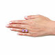 Order Rose Quartz Ring, Rose Quartz Ring, Buy Quartz Ring. Irina Moro. Livemaster. . Rings Фото №3