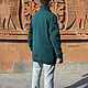 Men's sweatshirts: Men's Long Zipper Cardigan. Sweatshirts for men. CUTE-KNIT by Nata Onipchenko. My Livemaster. Фото №6