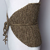 Аксессуары handmade. Livemaster - original item Camel hair warming belt for the back. Handmade.