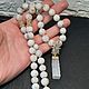 Колье лунный камень, бусы из лунного камня, бусы белые с подвеской. Колье. Irina Moro (Ирина Моро украшения). Ярмарка Мастеров.  Фото №8