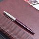 Заказать Набор ежедневник + ручка Parker, цвет бордо. Giftmeshop. Ярмарка Мастеров. . Ручки Фото №3