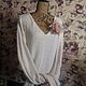 " Maglione bianco ". Джемперы. Tayana Rocaille. Ярмарка Мастеров.  Фото №5
