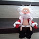 Santa Claus with a light ) - crochet toy Santa Claus. Stuffed Toys. Warm toys. My Livemaster. Фото №4