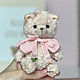 Котенок тедди Бусинка. Тедди Зверята. MyTeddyStore. Ярмарка Мастеров.  Фото №9