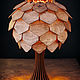 Настольный деревянный светильник Астеко палисандр, лампа из дерева. Настольные лампы. Деревянные светильники Woodshire (woodshire). Ярмарка Мастеров.  Фото №6