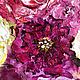 Oil painting purple pink lilac peonies in the interior. Pictures. Zabaikalie. My Livemaster. Фото №4